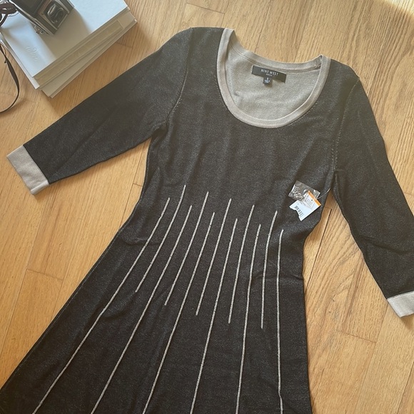 Nine West dress 3/4 sleeve fit-and-flare - Picture 5 of 12